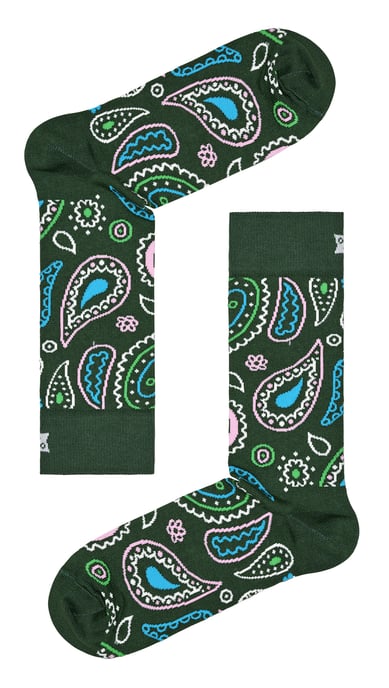 Happy Socks - Novelty Paisley Design Socks | Great Gift - Paisley - Image 2