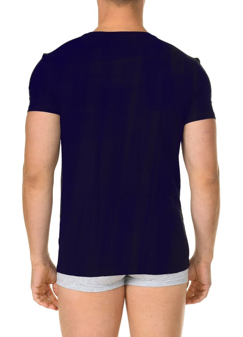 Men's short-sleeved round neck T-shirt U77M08JR003