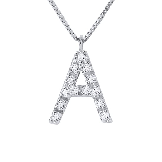 DIADEMA - Necklace with Diamonds - A - White Gold - Chaine Véntienne