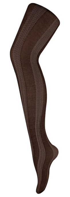 Sock Snob - Färgade 80 denier ogenomskinliga mode-strumpbyxor för damer - Randiga - Image 1