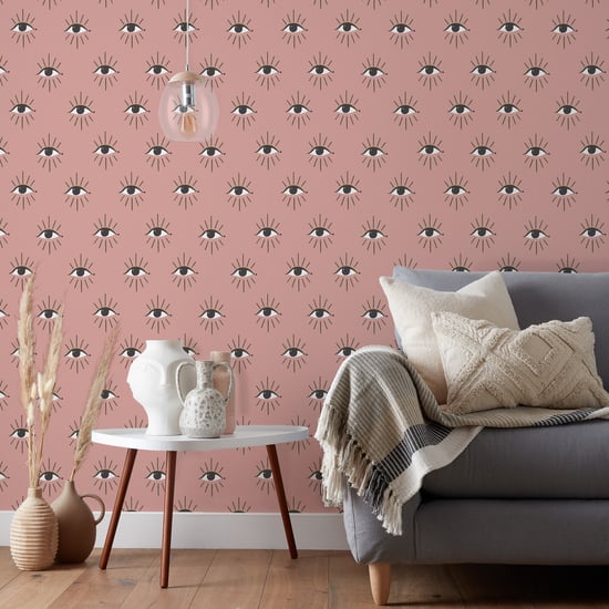 Theia Abstract Eye Printed Wallpaper