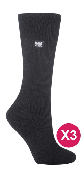 HEAT HOLDERS - 3 Pack Multipack Ladies Insulated Thermal Socks for Winter - Image 1
