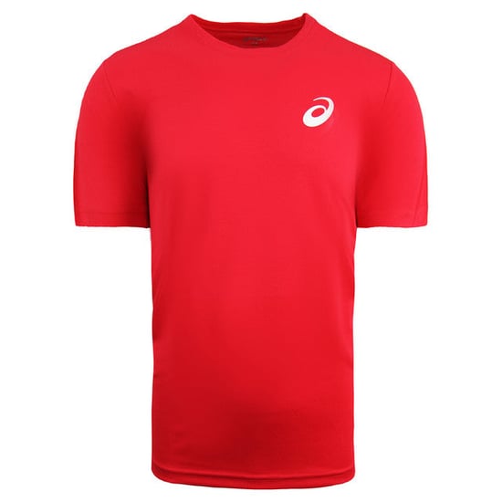 Asics Essentials Mens Red T-Shirt - Image 1