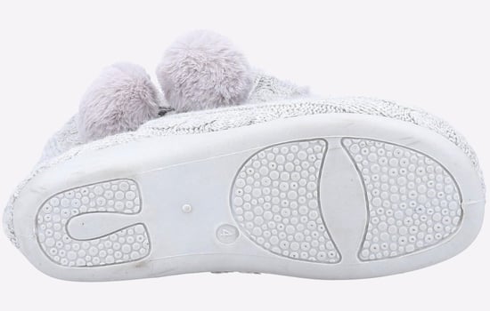 Fleet & Foster Apple Knitted Bootie Slipper Womens