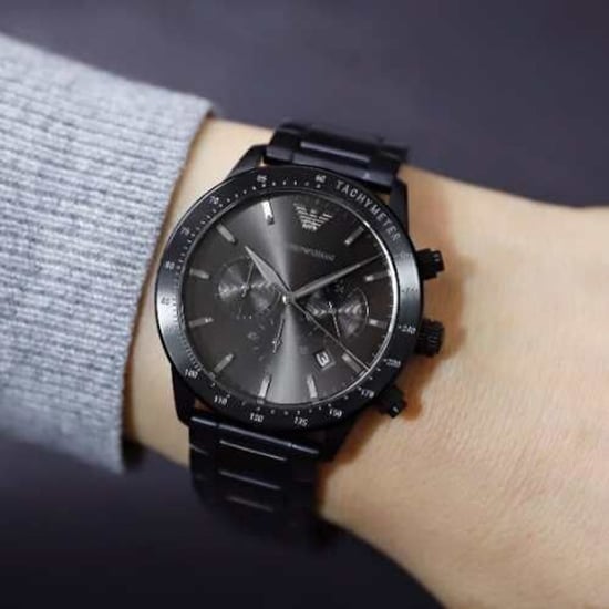 Emporio Armani Mario Men's Black Watch AR11242 - Image 5