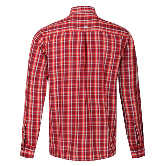 Regatta Mens Mindano III Long Sleeved Checked Shirt
