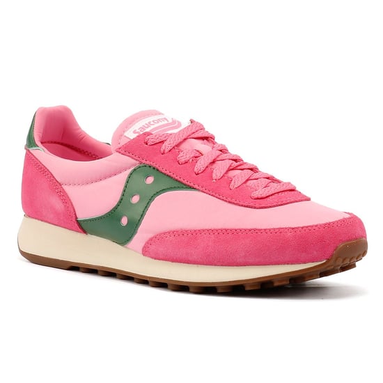 Saucony Trainer 80 Roze/Bos Sportschoenen - Image 2