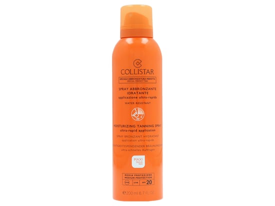 Collistar Moisturizing Tanning Spray SPF20 200ml. - Image 3