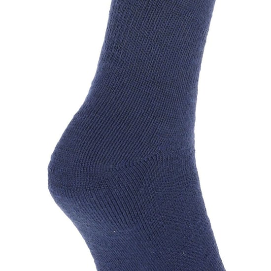 Trespass - Volwassen Unisex Tech Luxe Merino Wollen Hoge Skisokken (Donkerblauw) - Image 3
