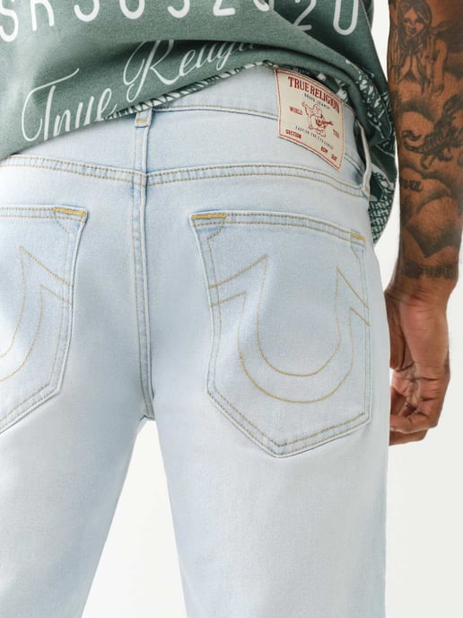 Ricky Single Needle Straight in Light Lakeside Wash