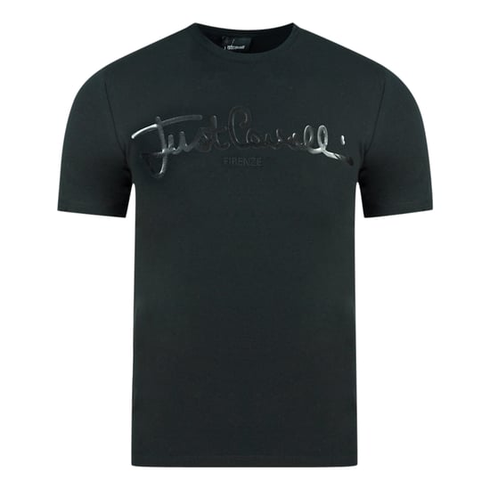 Just Cavalli Logo Signature Svart T-Shirt - Image 1