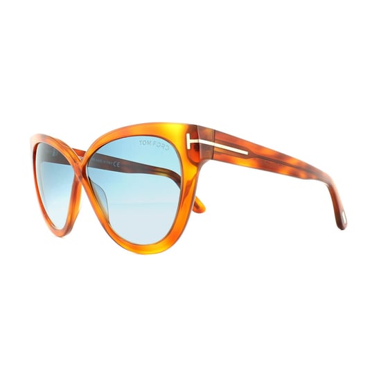 Tom Ford Sunglasses 0511 Arabella 53W Blonde Havana Blue Gradient - Image 2