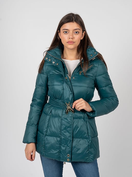 Patrizia Pepe Jacket Puchowa Woman's Green