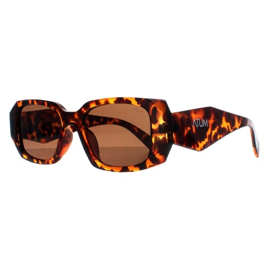 Atum Rectangle Womens Shiny Havana Brown Nyx