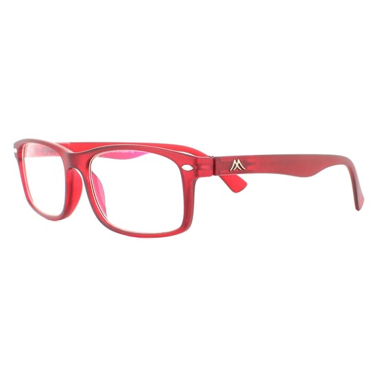 Montana Leesbril Blf83-B Matte Red Bourgonds Blue Light Block +2.50 - Image 2