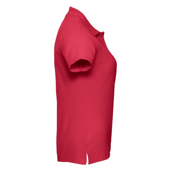 Russell Womens/Ladies Classic Polycotton Polo Shirt (Classic Red) - Image 3