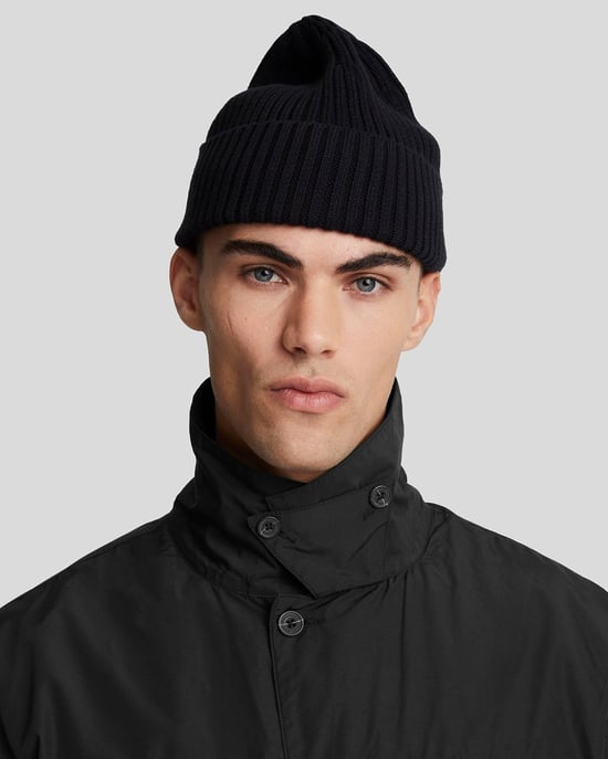 Mens Field Jacket in Black - Image 4