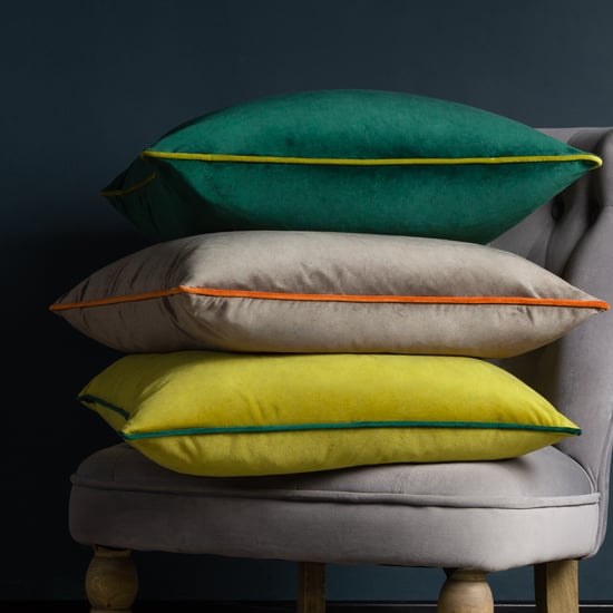 Paoletti Meridian Velvet Cushion
