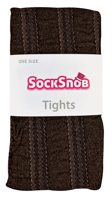 Sock Snob - Färgade 80 denier ogenomskinliga mode-strumpbyxor för damer - Randiga - Image 2