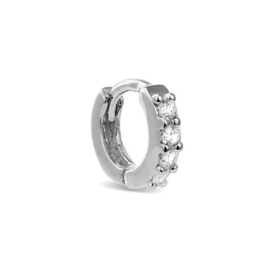 Piercing Luxenter Ansung Sterling Silver 925 och Briljant Zirkonia rodiumpläterad finish - Image 1