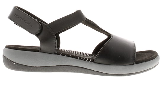 Damskon i läder sommar sandal svart - Image 2