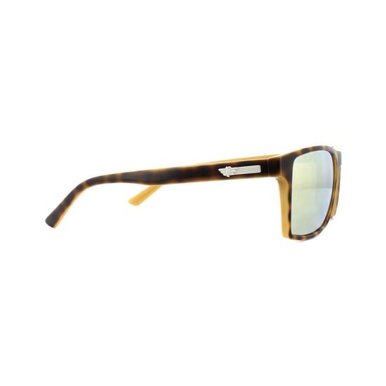 Police Sunglasses S1870M L50G Shiny Havana Ochre Grey