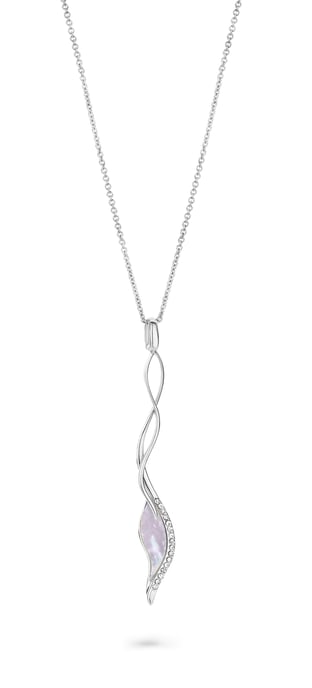 Orphelia 'Zena' Dames 925 Sterling Zilveren Ketting met Hanger - Zilver ZK-7172 - Image 2