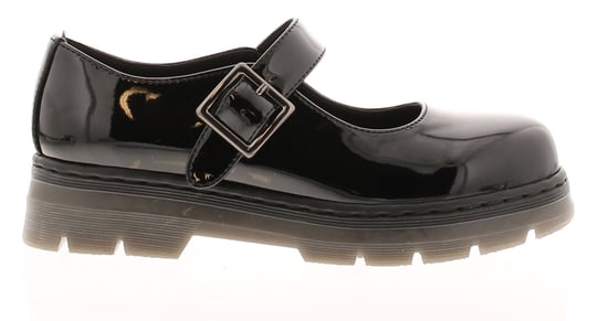 Miss Riot Girls School Shoes twister black