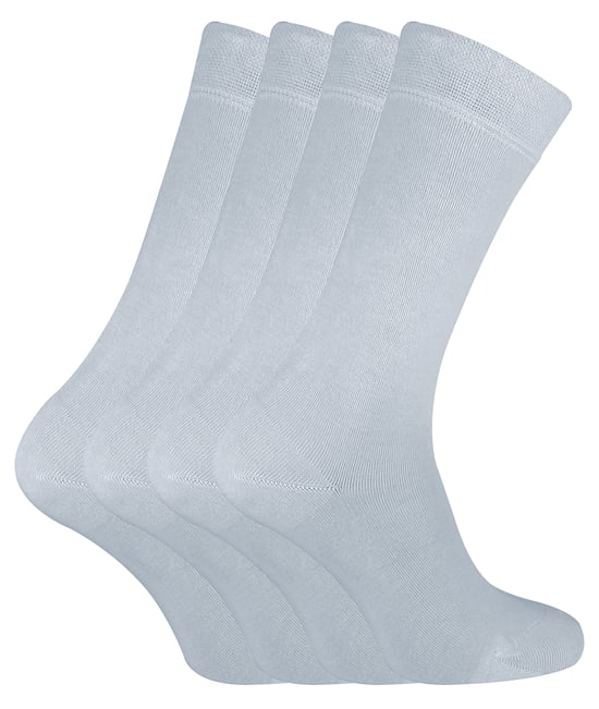 SOCK SNOB - 4 par bambu tunna supermjuka kostymstrumpor för män och kvinnor - Image 1
