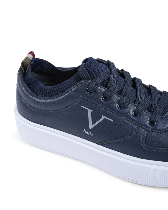 V Italia Mens Sneaker SNK 002 M Navy