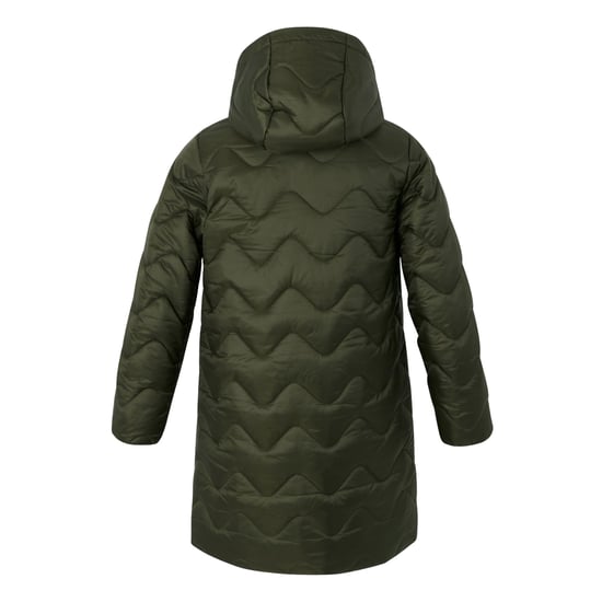 Regatta Childrens/Kids Cambrie Quilted Jacket (Dark Khaki/Black)