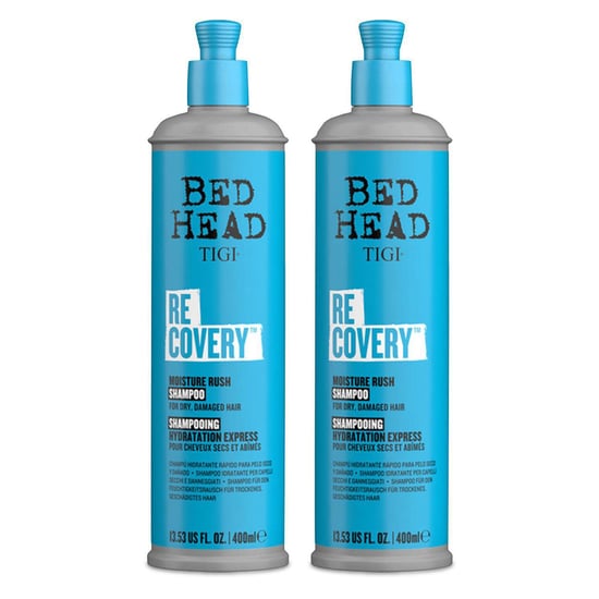 Tigi Recovery Moisturising Shampoo For Dry Hair 400ml, 2pk