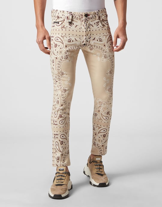 Jeans Skinny Fit Paisley - Image 1