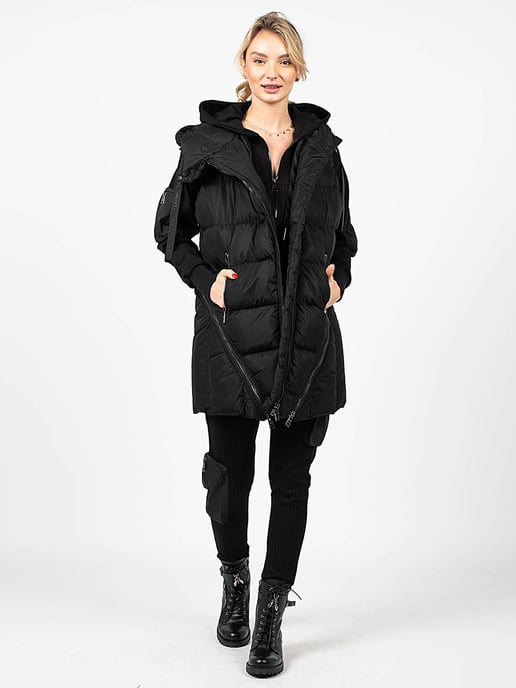 La Haine Inside Us Vest Teetsi Woman's Black - Image 2