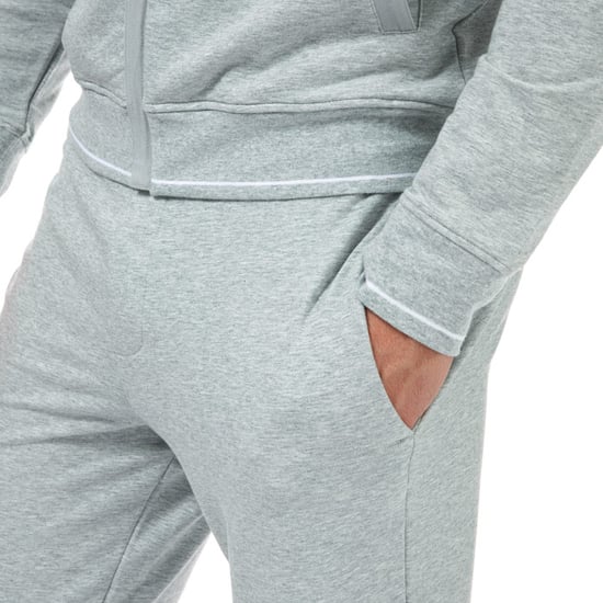 Men's Armani Exchange Logo Zip Hoody in Grey