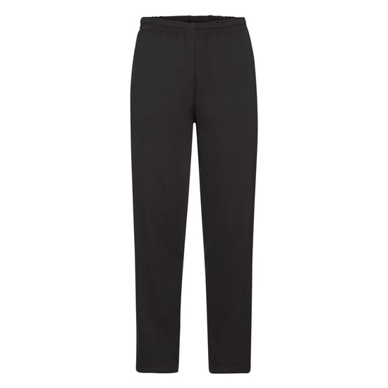 Fruit of the Loom Heren klassieke 80/20 joggingbroek (Zwart) - Image 1