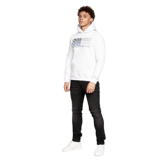 Crosshatch Heren Englow Hoodie (Set van 2) (Zwart/Wit) - Image 3