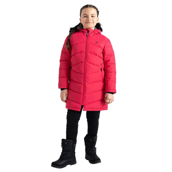 Dare 2B Girls Striking III Quilted Parka (Berry Pink)