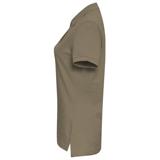Asquith & Fox Dames/dames Poloshirt met korte mouwen en effen mouwen (Khaki) - Image 3