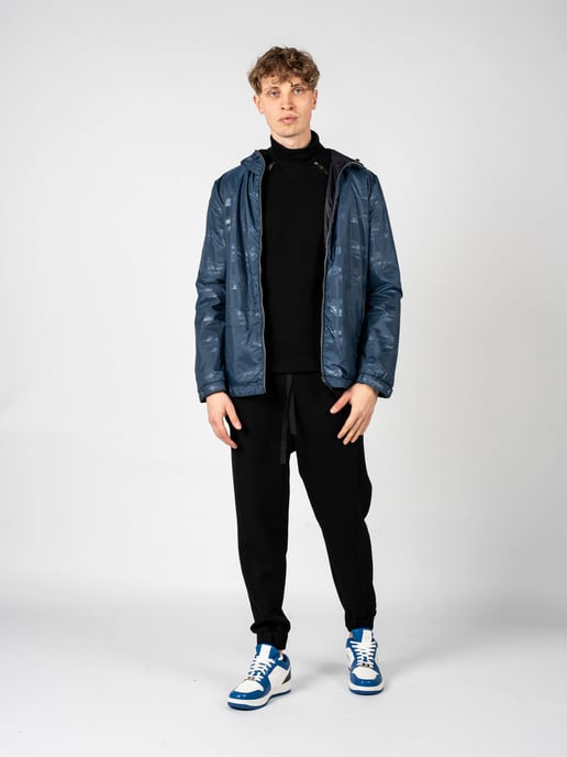Geox Jacket Siron Men's Blue - Image 2