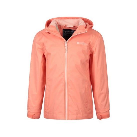 Mountain Warehouse Childrens/Kids Torrent Taped Seam Waterproof Jacket (Coral)