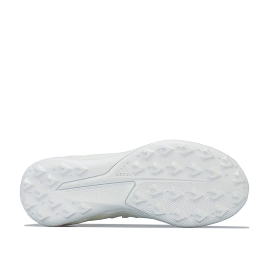 Boy's adidas Junior X 18.3 Astro Turf Trainers in White - Image 4