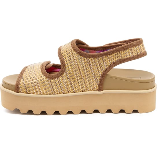 Rocket Dog Balmy Raffia Textile Dam Natural Sandaler - Image 6