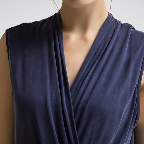 Drape Cupro Jersey -jurk - Image 4