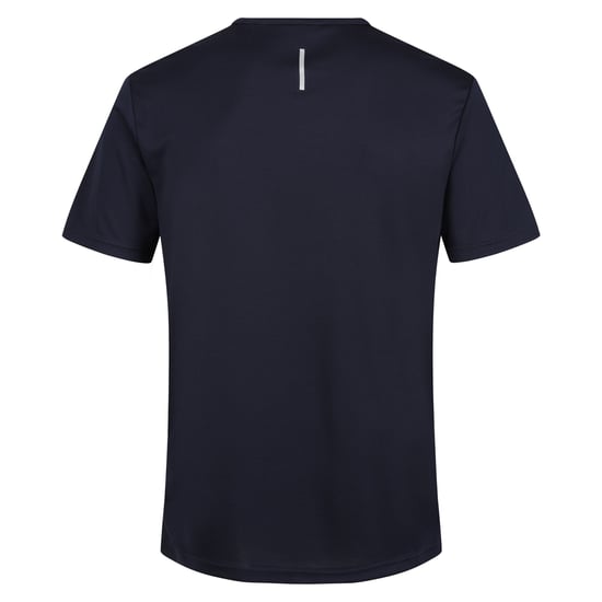 Regatta Mens Pro Reflective Moisture Wicking T-Shirt (Navy)