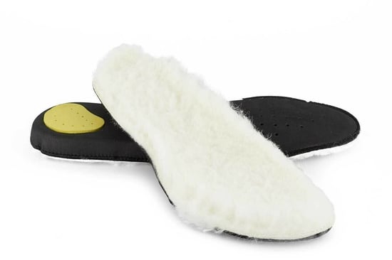 Blundstone Comfort Unisex Natural Sheepskin Wool Thermal Footbed Insole - Image 1