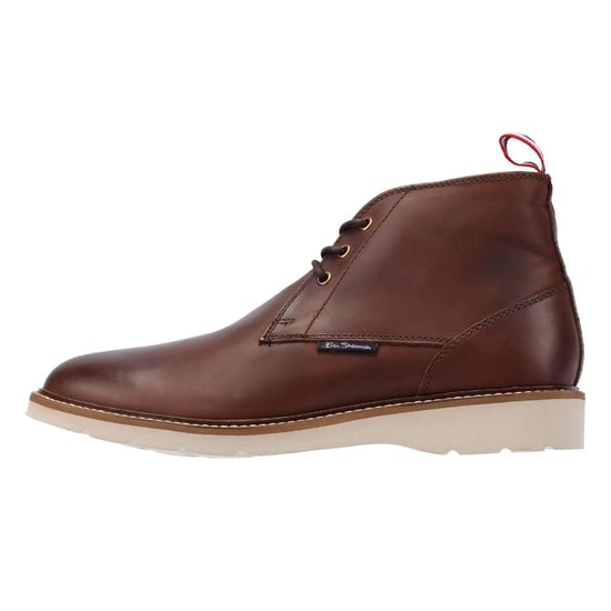Ben Sherman Hampton Leren Herenlaarzen Bourgondië - Image 6