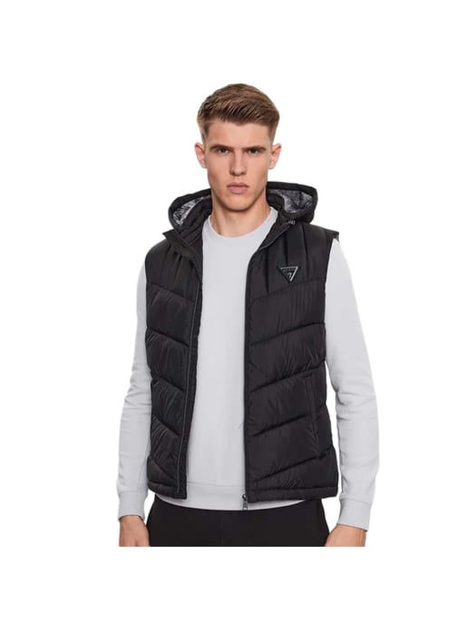 Guess G Force gewatteerde mouwloze jas voor heren - Image 1