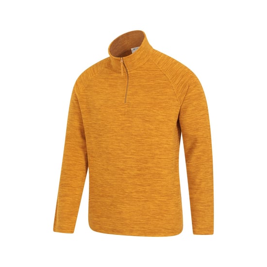 Mountain Warehouse Mens Snowdon II Fleece Top (Mustard)