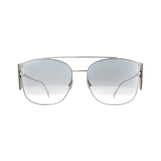 FENDI Zonnebril FF 0380/G/S 6LB IC Ruthenium Grijs Zilver Mirror - Image 1